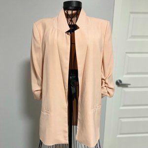 SOAKED IN LUXURY| SHIRLEY BLAZER In Blush